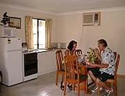 Inside view of our Holiday Unit accommodation