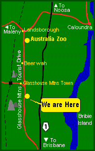 Sunshine Coast map